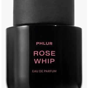 PHLUR Rose Whip Eau de Parfum — Black Bottle with Pink Accents